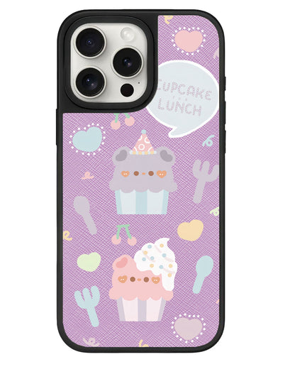 iPhone Leather Grip - Cupcake