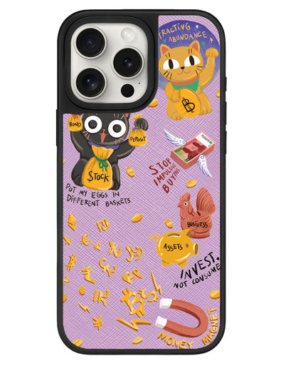 iPhone Leather Grip - I am... Money Magnet!!!!