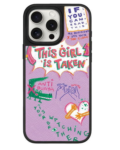 iPhone Leather Grip - Pelakor Proof (For Her)