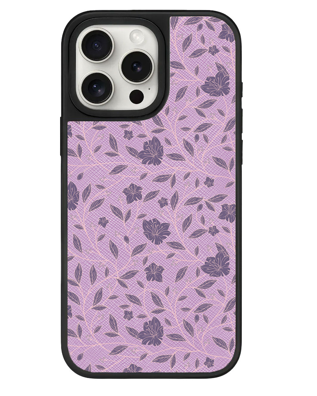 iPhone Leather Grip - Sketchy Flower 4.0