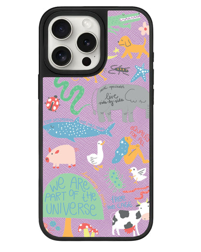 iPhone Leather Grip - Equality