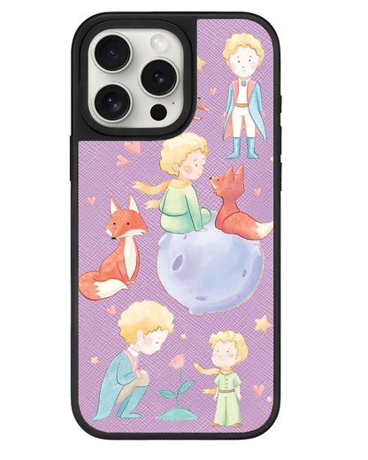 iPhone Leather Grip - Little Prince & Fox