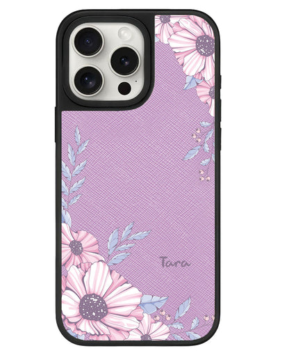 iPhone Leather Grip - Pink Blossom