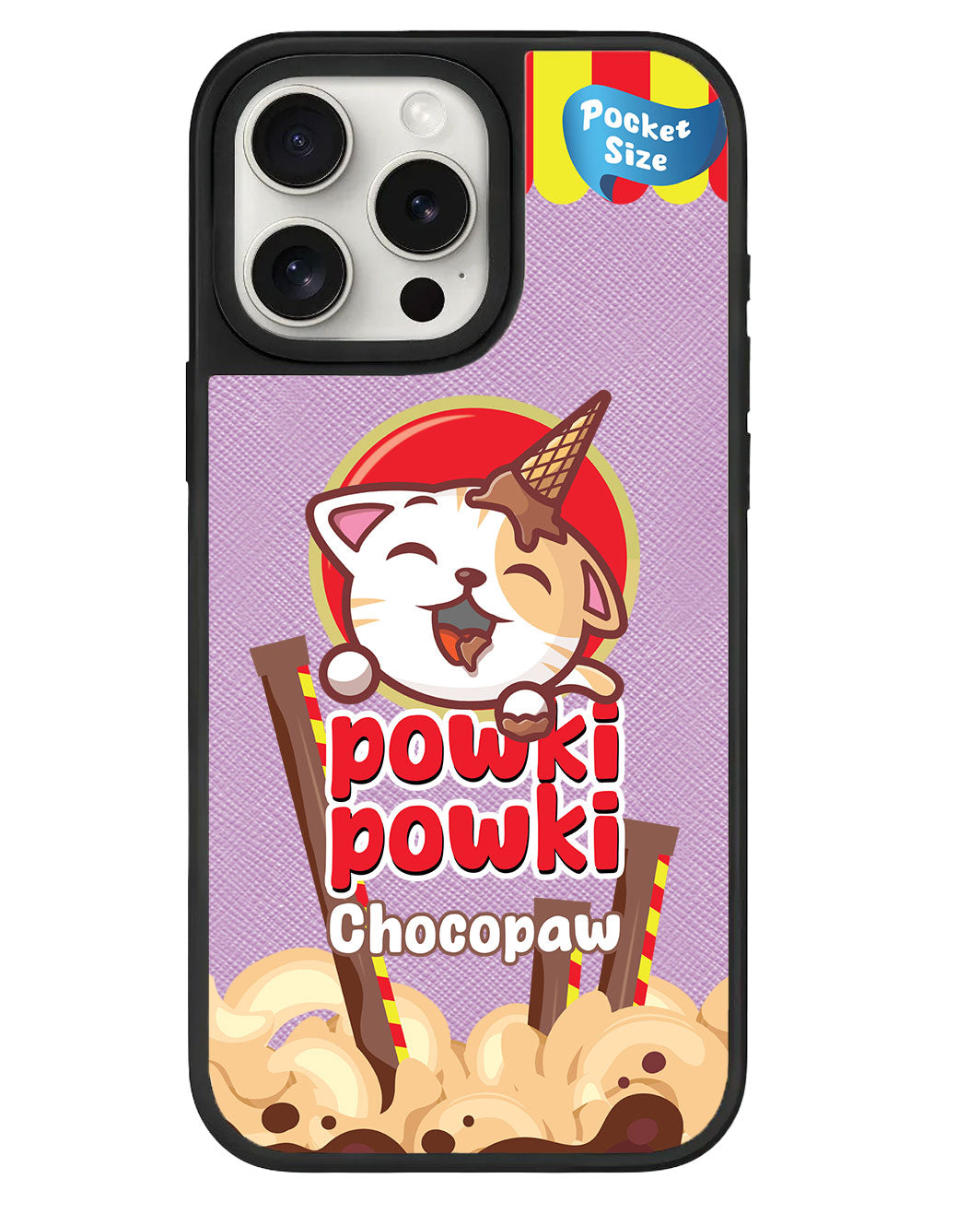 iPhone Leather Grip - Powki Powki