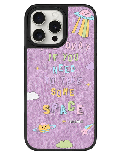 iPhone Leather Grip - Space