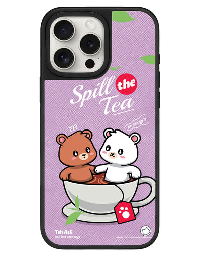 iPhone Leather Grip - Spill the Tea