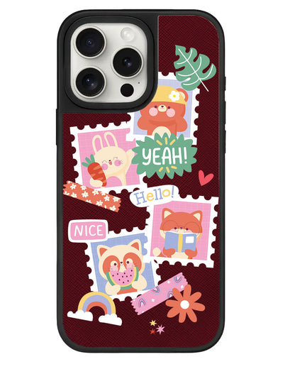 iPhone Leather Grip - Animal Squad