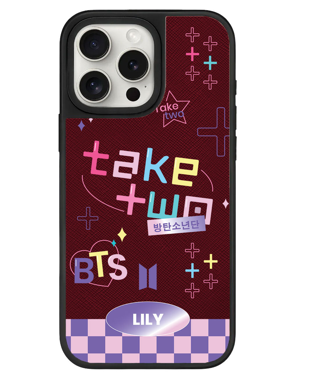 iPhone Leather Grip - BTS Take Two