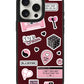 iPhone Leather Grip Case - Blackpink Sticker Pack