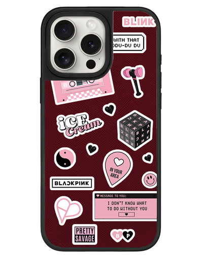 iPhone Leather Grip - Blackpink Sticker Pack