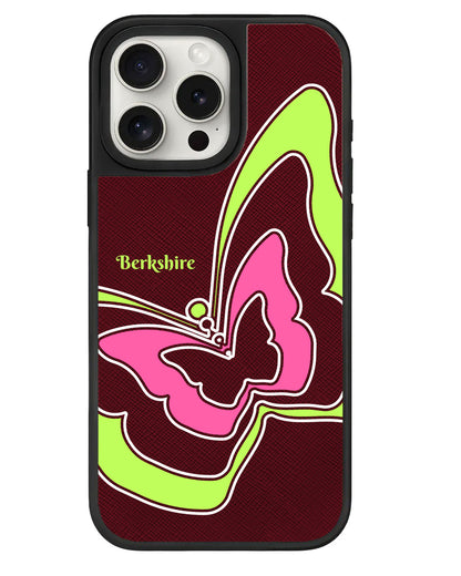 iPhone Leather Grip - Butterfly Pattern 3.0