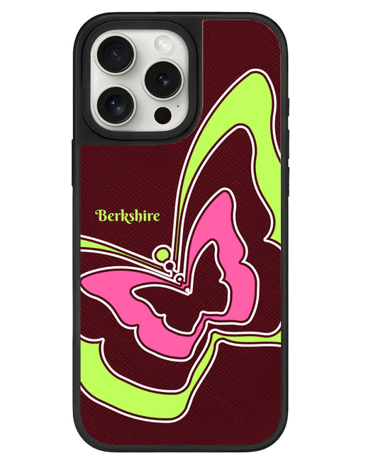 iPhone Leather Grip - Butterfly Pattern 3.0