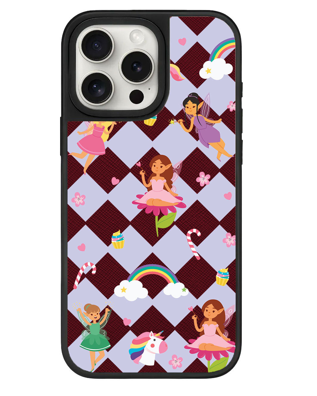 iPhone Leather Grip - Tiny Fairy