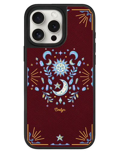 iPhone Leather Grip - Cosmic Dream