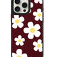 iPhone Leather Grip Case - Daisy 2.0