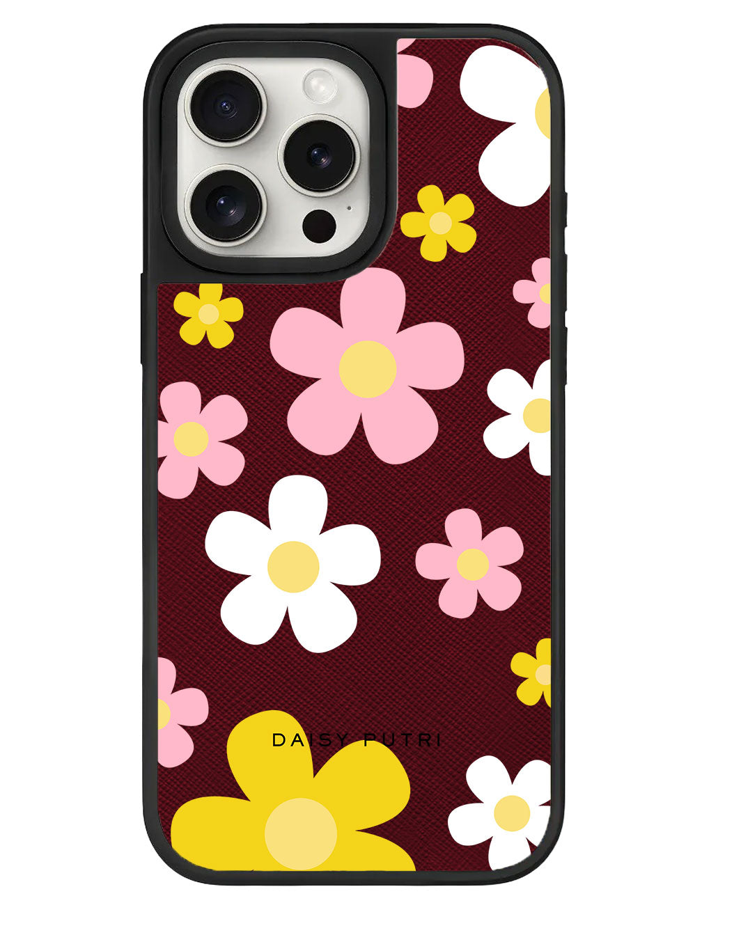 iPhone Leather Grip - Daisy Fresh