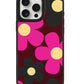 iPhone Leather Grip - Daisy Hot Pink
