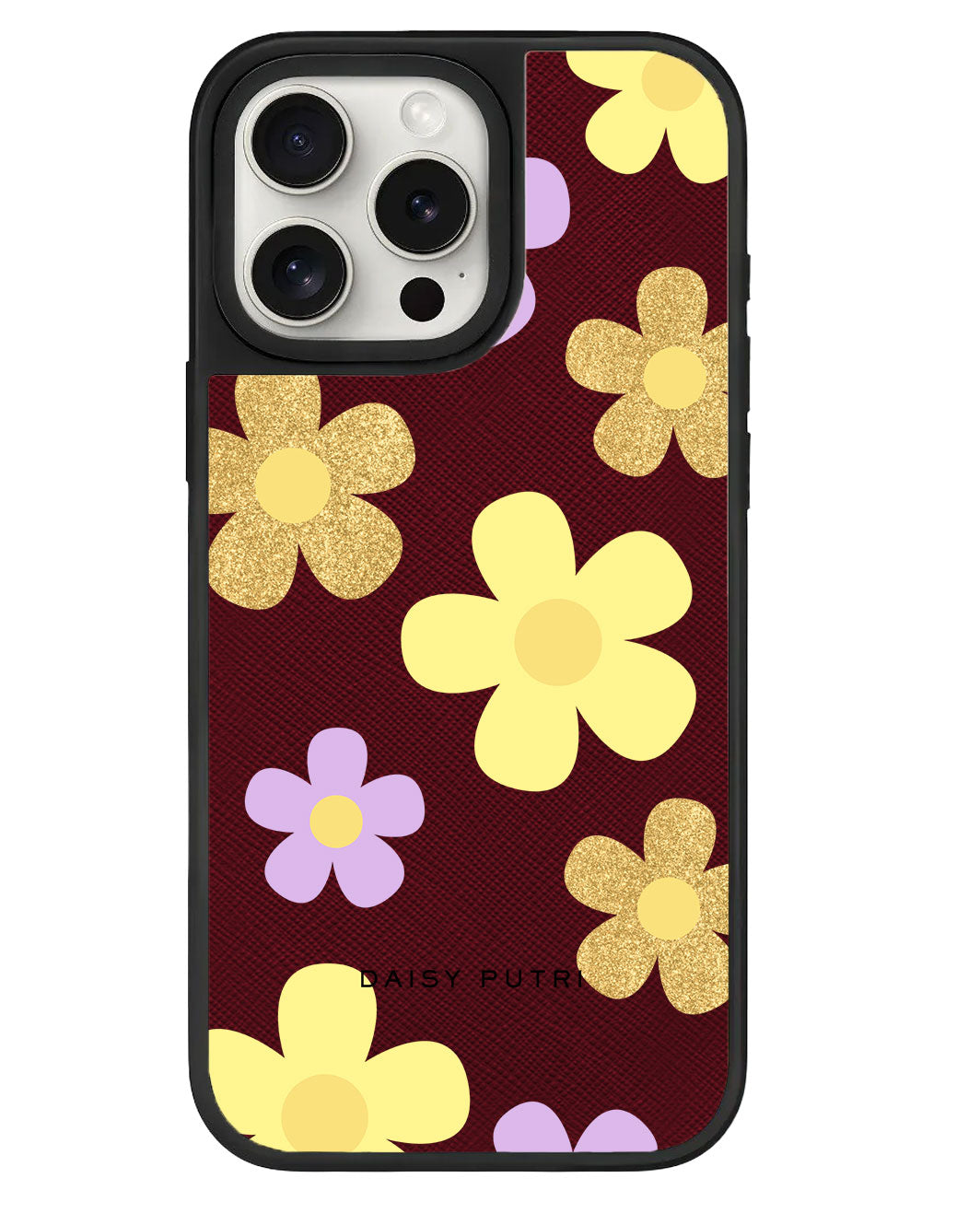 iPhone Leather Grip - Daisy Twinkle