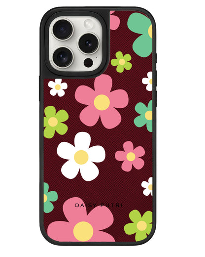 iPhone Leather Grip - Daisy Wild