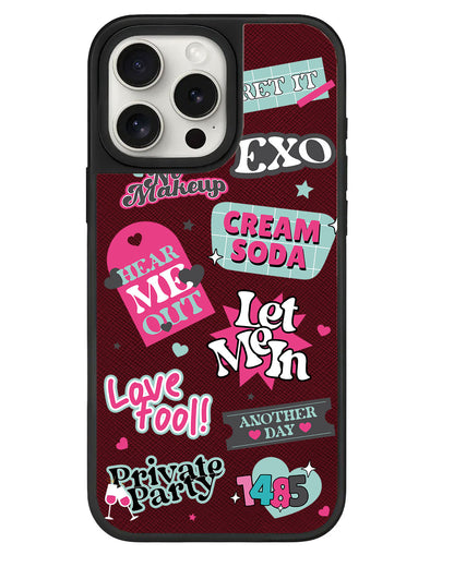 iPhone Leather Grip - EXO Cream Soda
