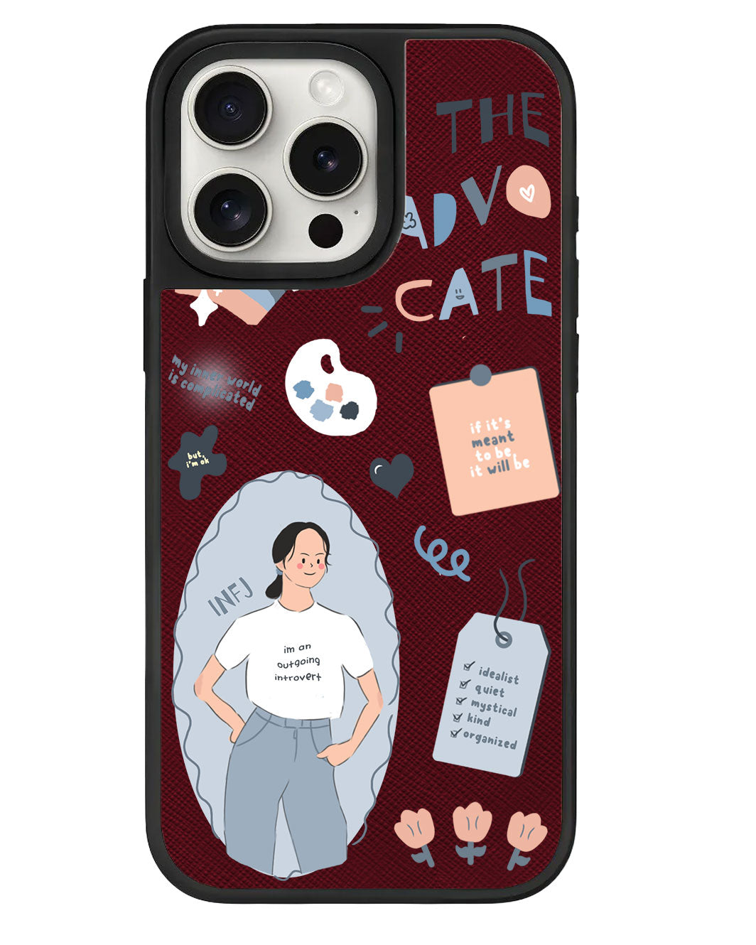 iPhone Leather Grip - INFJ