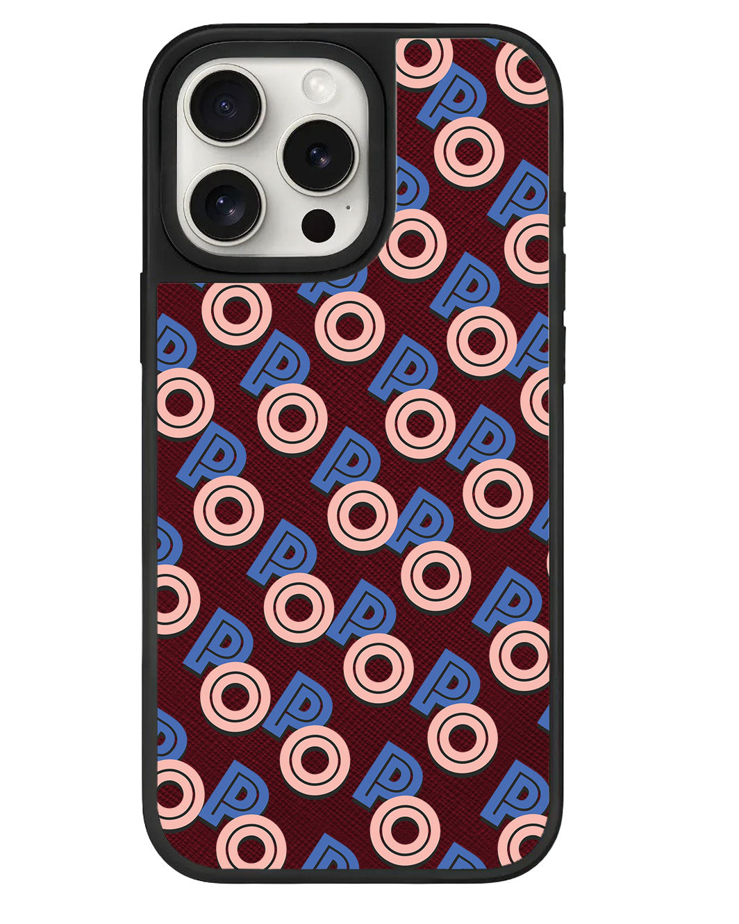 iPhone Leather Grip - Initial Monogram 1.0