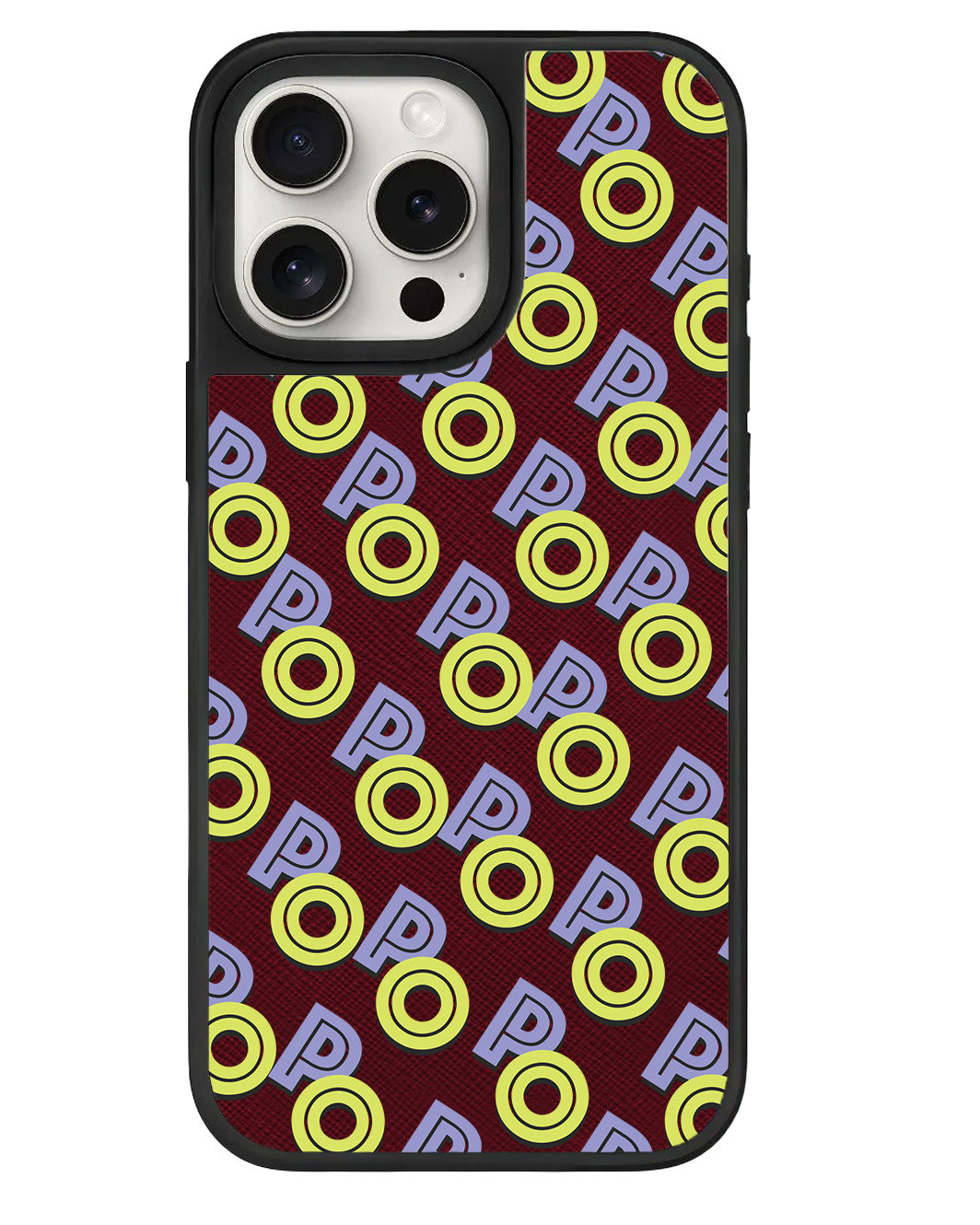 iPhone Leather Grip - Initial Monogram 2.0