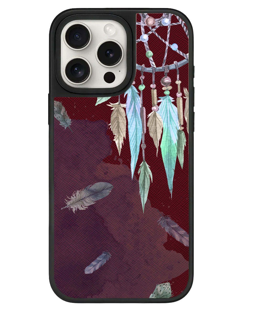 iPhone Leather Grip Case - Dreamcatcher 3.0