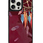 iPhone Leather Grip Case - Dreamcatcher 4.0