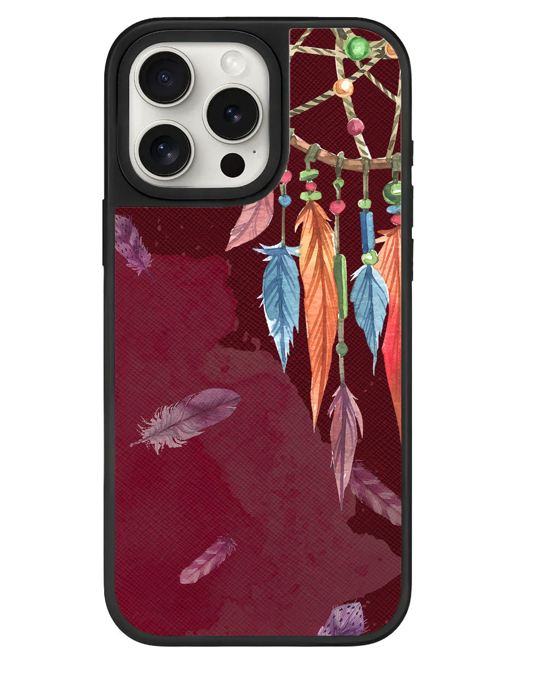 iPhone Leather Grip Case - Dreamcatcher 4.0