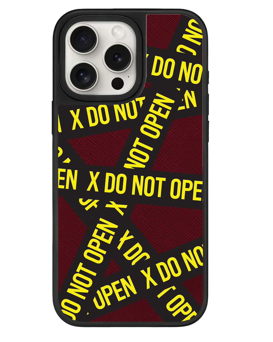 iPhone Leather Grip - Do Not Open 1.0