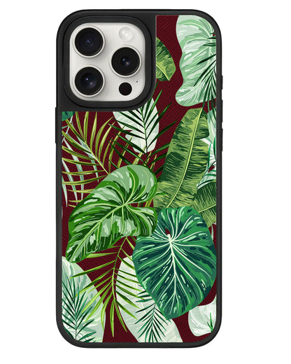 iPhone Leather Grip - Rainforest