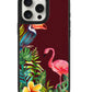 iPhone Leather Grip Case - Tropical