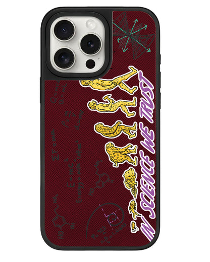 iPhone Leather Grip - Science 1.0