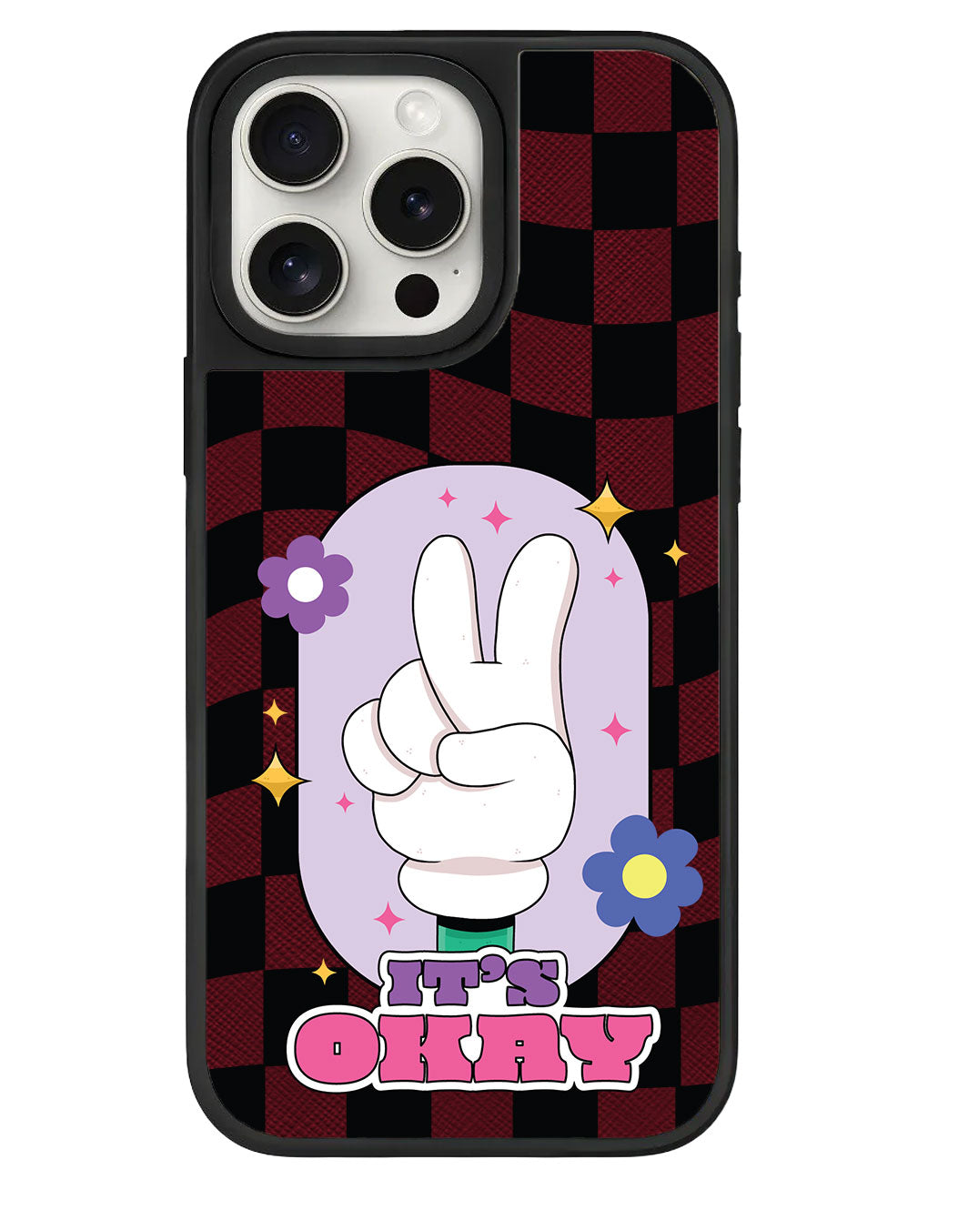 iPhone Leather Grip - It's OK