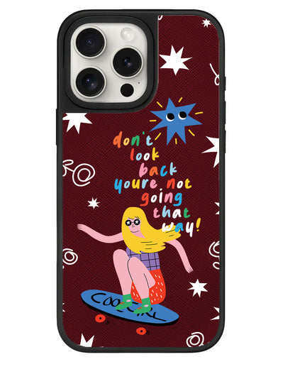 iPhone Leather Grip - Keep Moving