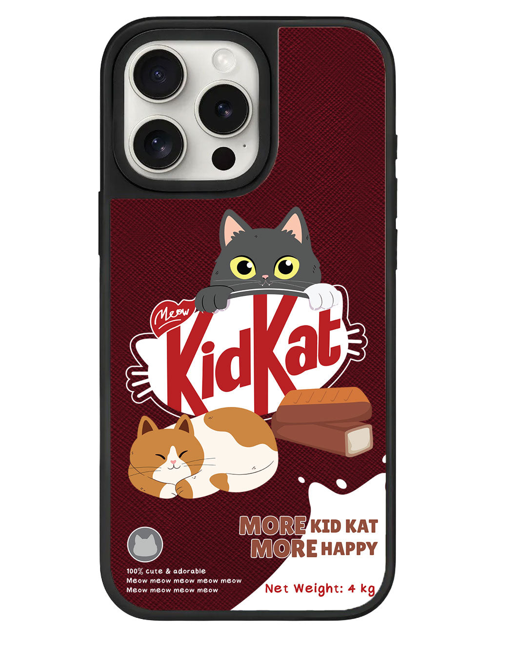iPhone Leather Grip - Kidkat