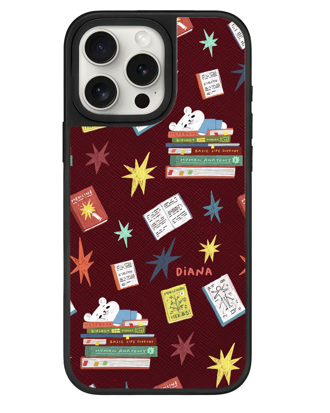 iPhone Leather Grip - Let Me Sleep