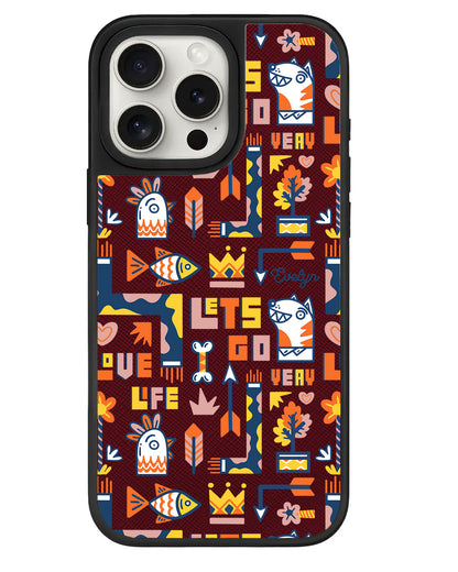 iPhone Leather Grip - Life in Colour