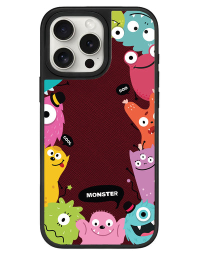 iPhone Leather Grip - Little Monster