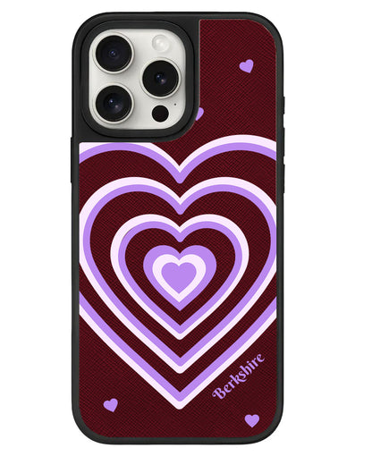 iPhone Leather Grip - Love Pattern 3.0