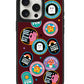 iPhone Leather Grip Case - Monster Sticker Pack