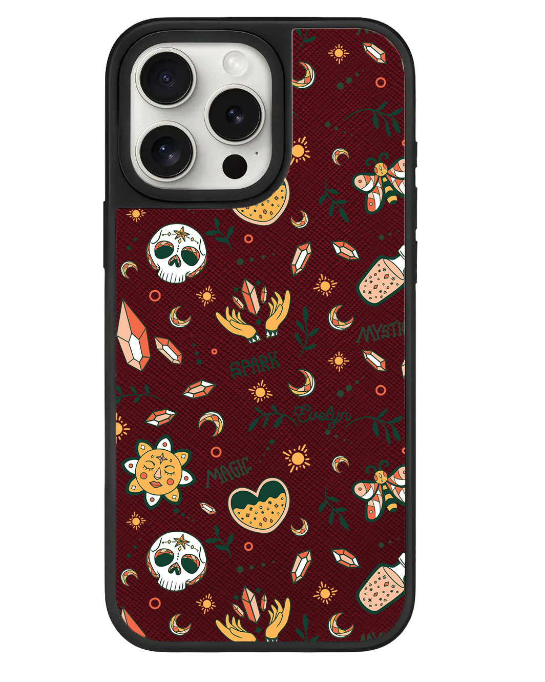 iPhone Leather Grip - Mystic