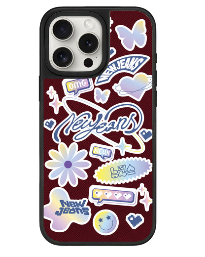 iPhone Leather Grip - New Jeans OMG 2.0