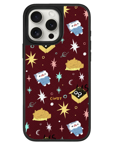 iPhone Leather Grip - Nightover