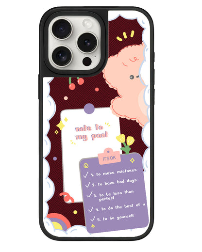 iPhone Leather Grip - Note to my Past