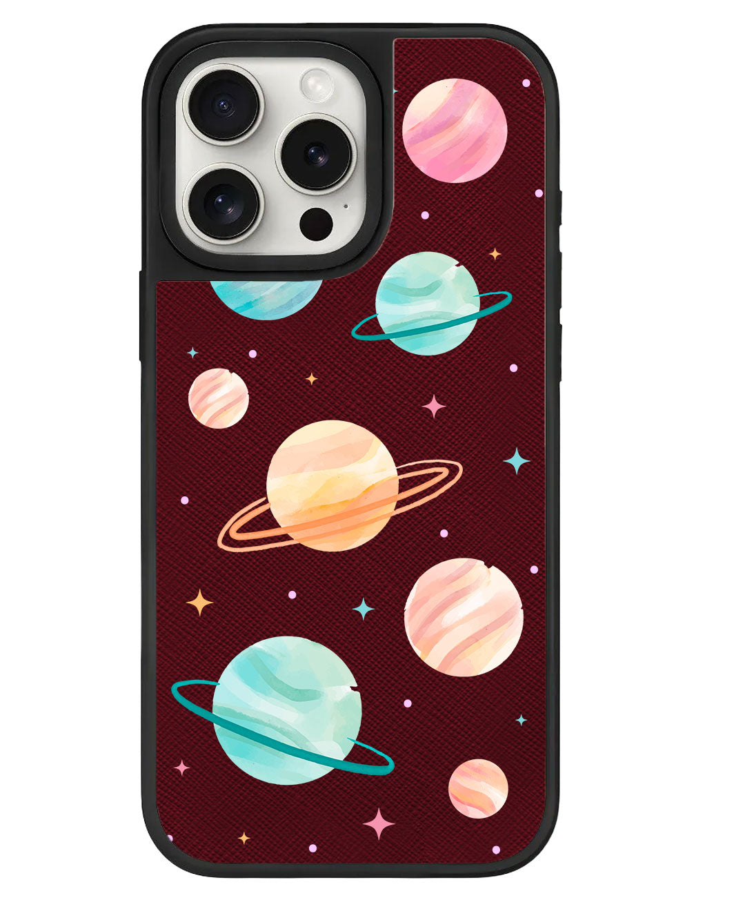 iPhone Leather Grip - Planetarium 1.0