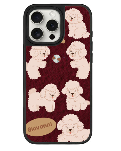 iPhone Leather Grip - Poodle Squad 2.0