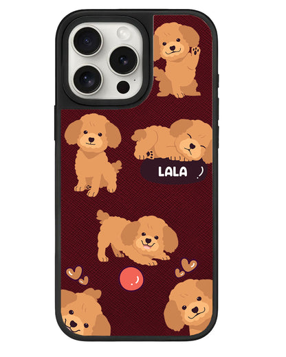 iPhone Leather Grip - Poodle Squad 1.0