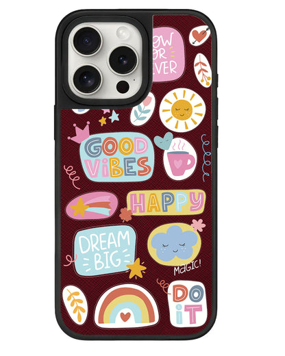 iPhone Leather Grip - Good Day 2.0